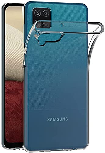 Case-for-Samsung-Galaxy-A12-65-inch-MaiJin-Soft-TPU-Rubber-Gel-Bumper-Transparent-Back-Cover-0