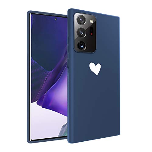 Topwin-Galaxy-Note-20-Soft-TPU-Case-Cute-Matter-Love-Heart-Pattern-Ultra-Slim-Couple-Case-for-Lovers-Flexible-Light-Weight-TPU-Protective-for-Samsung-Galaxy-Note-20-Navy-Blue-0