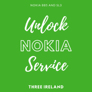 Three Ireland - Nokia BB5 and SL3